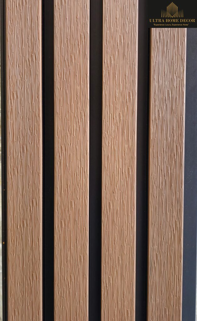 220 x 25 x 2900 WPC Outdoor Wall Panel second generation half brown cover uhd 116