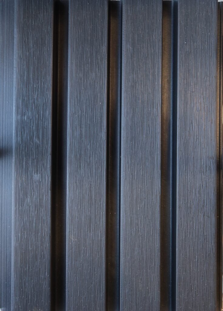 220 x 25 x 2900 wpc wall panel black color second genration uhd-102