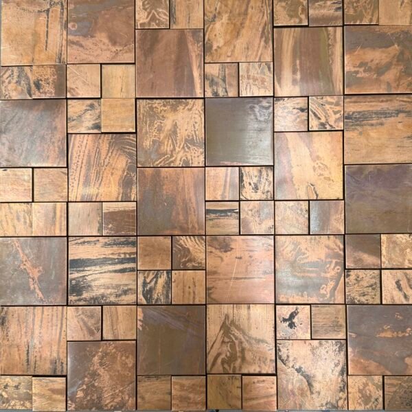 300*300 BRASS MOSAIC TILE UHD-2201