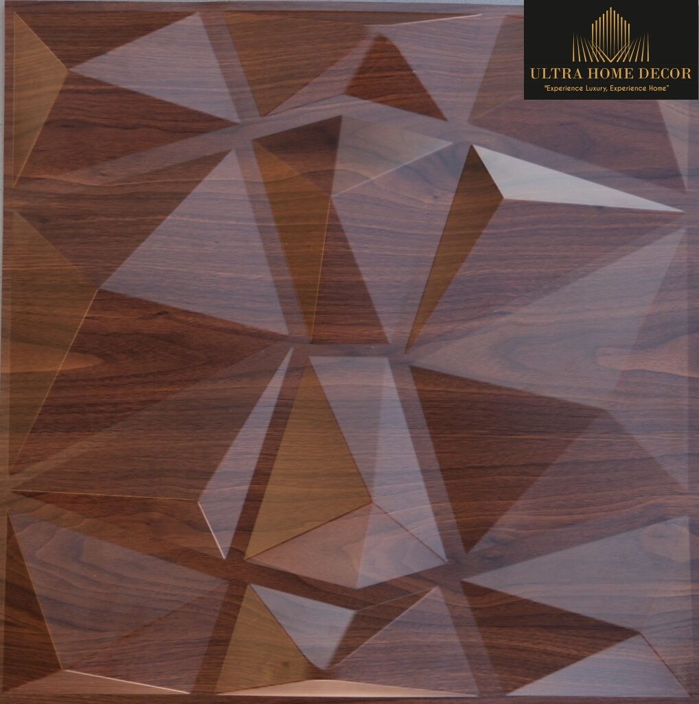 3D RED COPPER DIAMOND TILES 3d-002