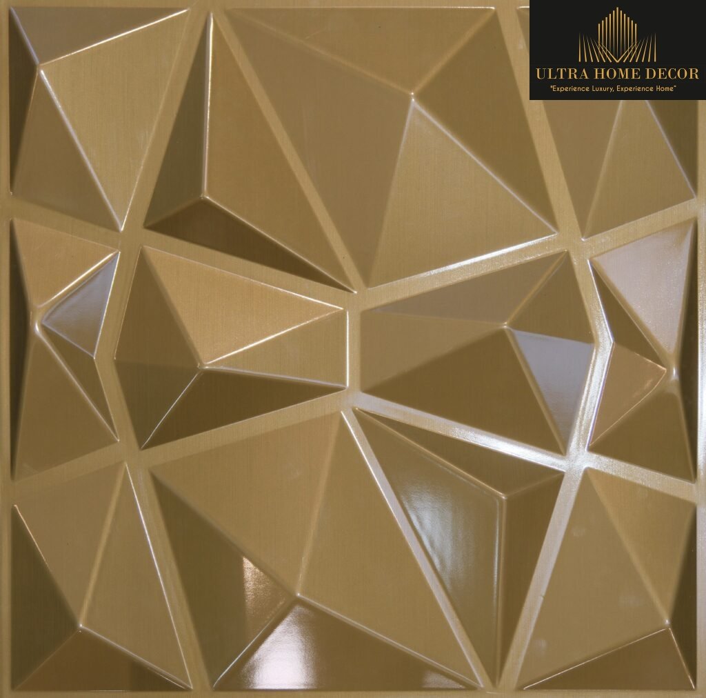 3D GOLDEN DIAMOND TILES 3d-001
