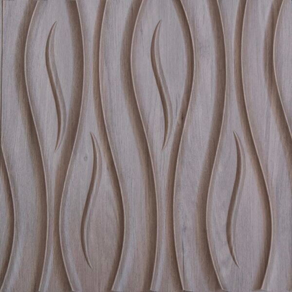 3D WODDEN WAVE TILE 3d-0013