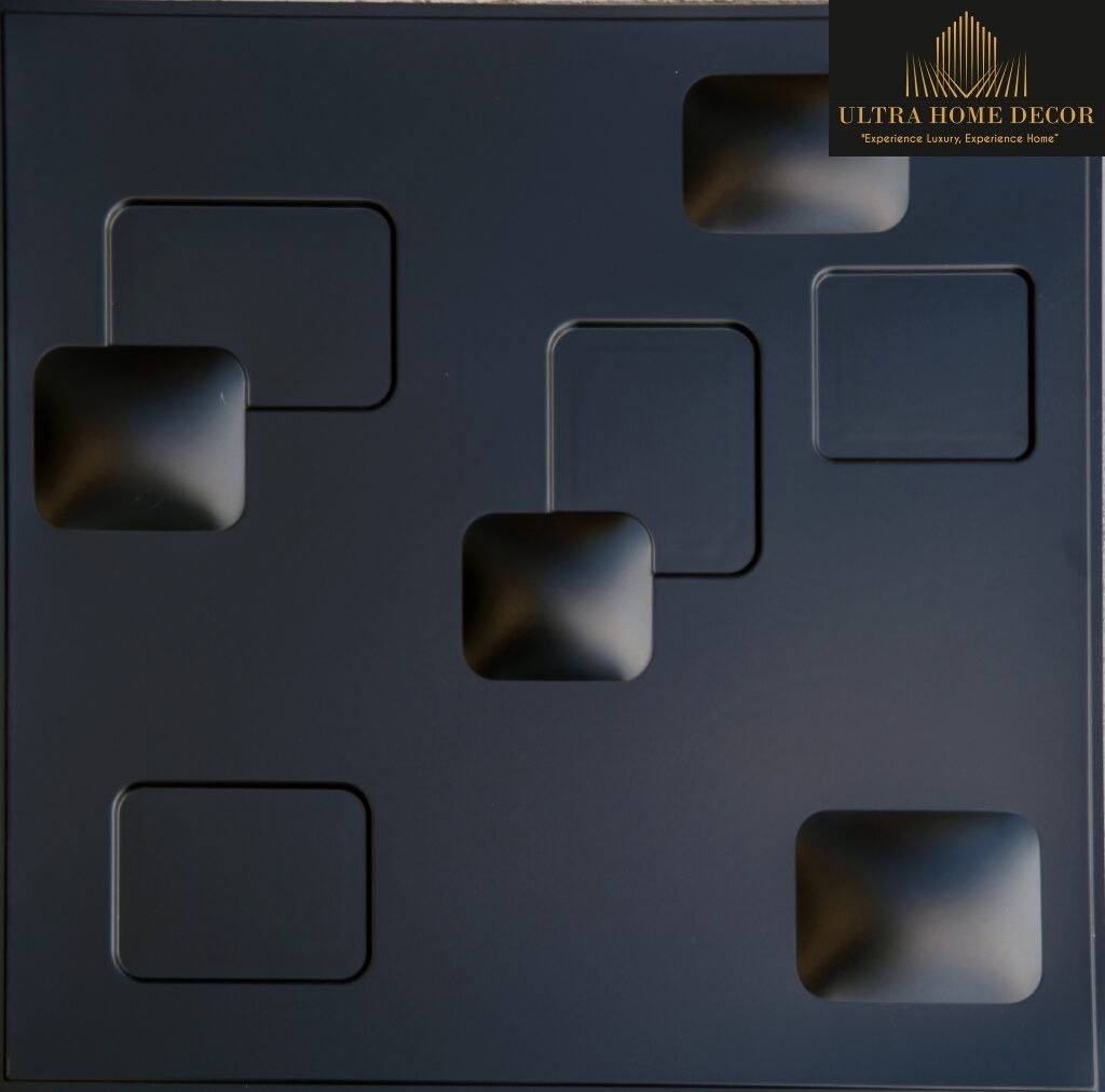 3D BLACK TILE 3d-0019