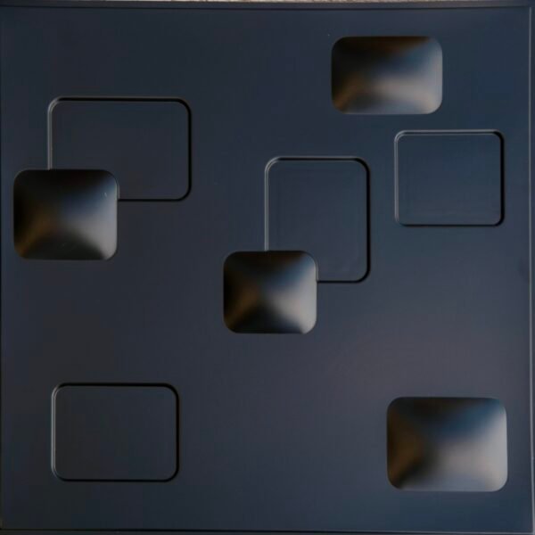 3D BLACK TILE 3d-0019