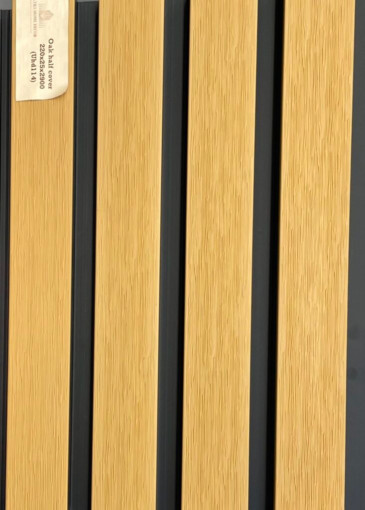 220 x 25 x 2900 wpc  oak color second genration uhd-114