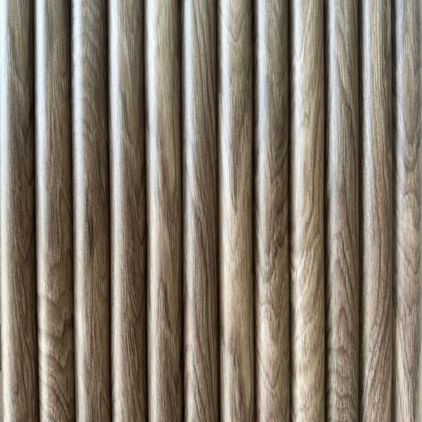 300*12*2900mm flexible semi bold wall panel grey walnut color uhd-306