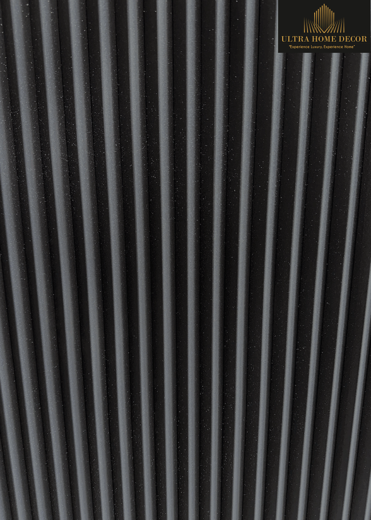 300*12*2900mm flexible triangle wall panel shiny grey color uhd-308